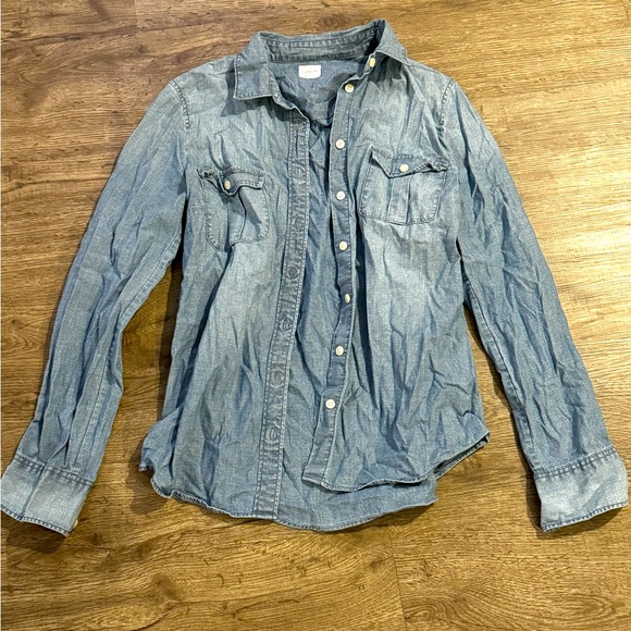 Denim button shirt - Picture 1 of 4